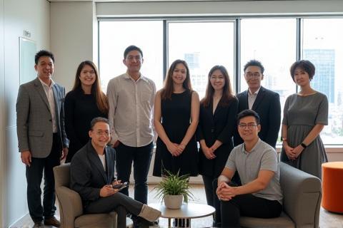 BrandCraft Tokyoの南青山オフィスでの集合写真