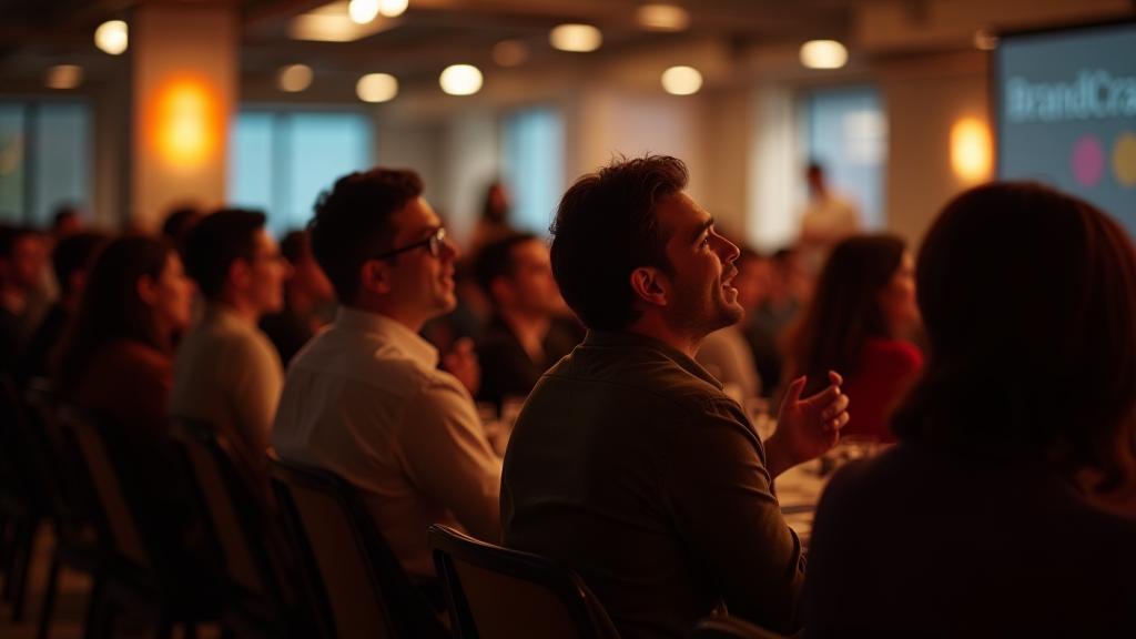 BrandCraft Tokyoイベントで熱心に聞く参加者たち